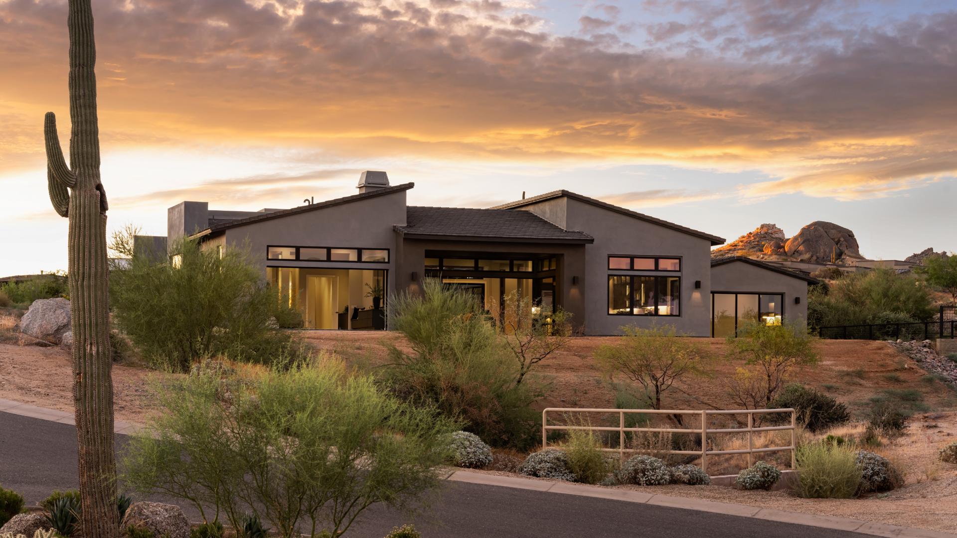 Munari Desert Contemporary Quick Move-In Home at 23656 123rd St in