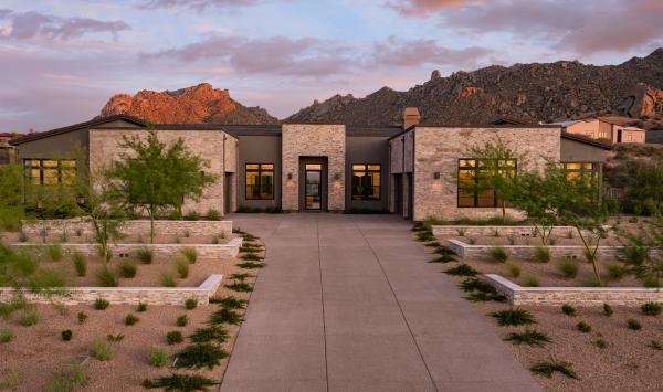 Sunburst Desert Contemporary