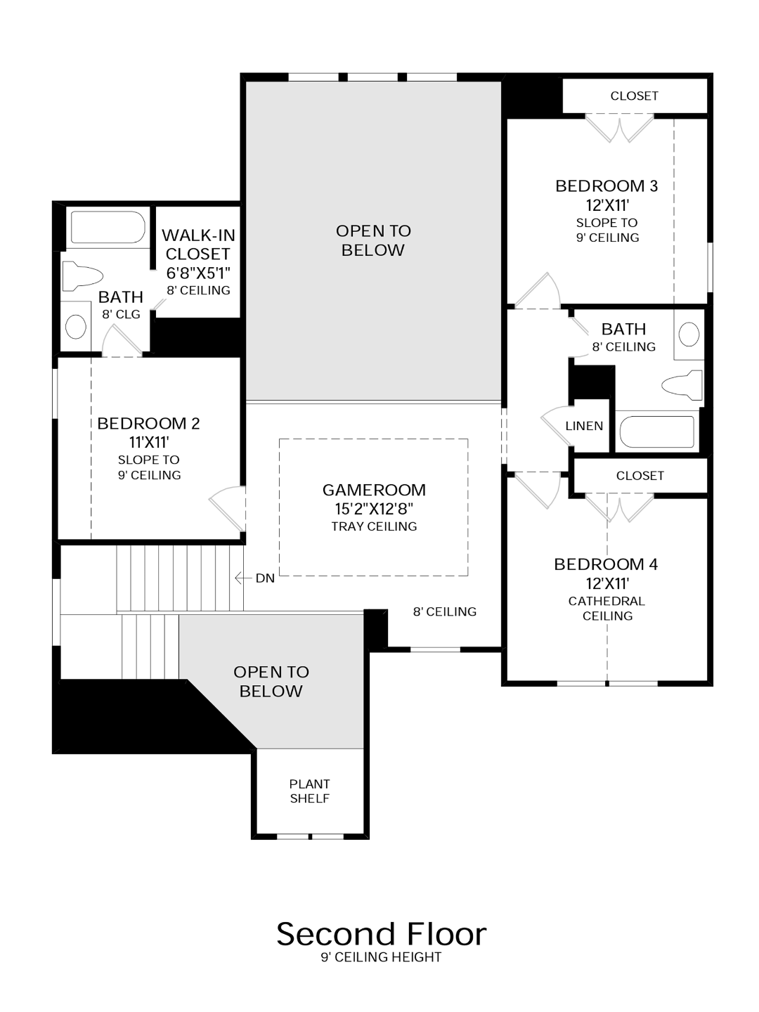 2nd Floor Floor Plan