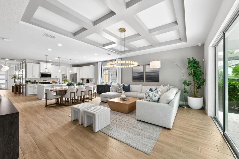 A spacious central gathering area designed for comfort and connection