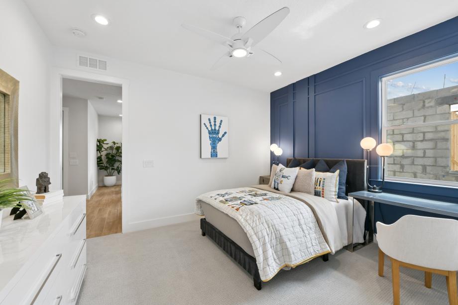 Comfortable private spaces for family members or guests