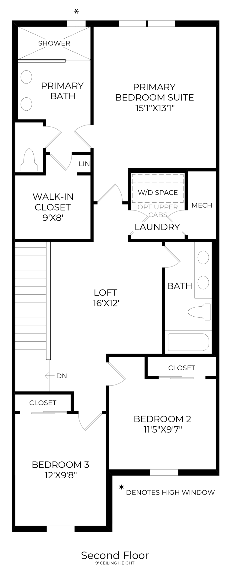 2nd Floor Floor Plan