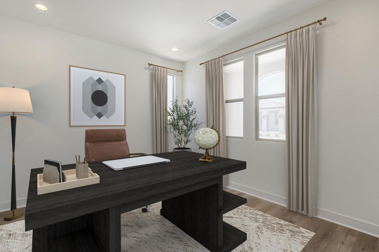 Gorgeous home office space with endless possibilities for design