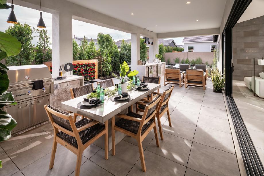 Seamless indoor to outdoor living space