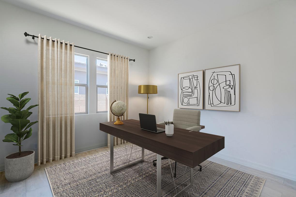 Beautiful home office space with endless design possibilities