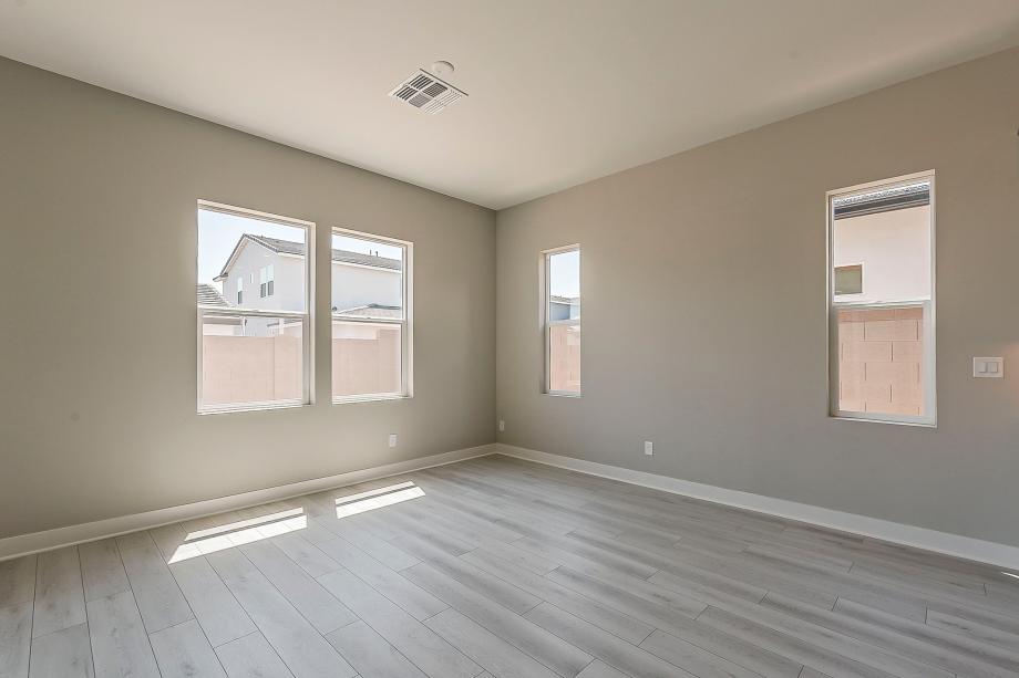 Casual dining area with ample natural lighting