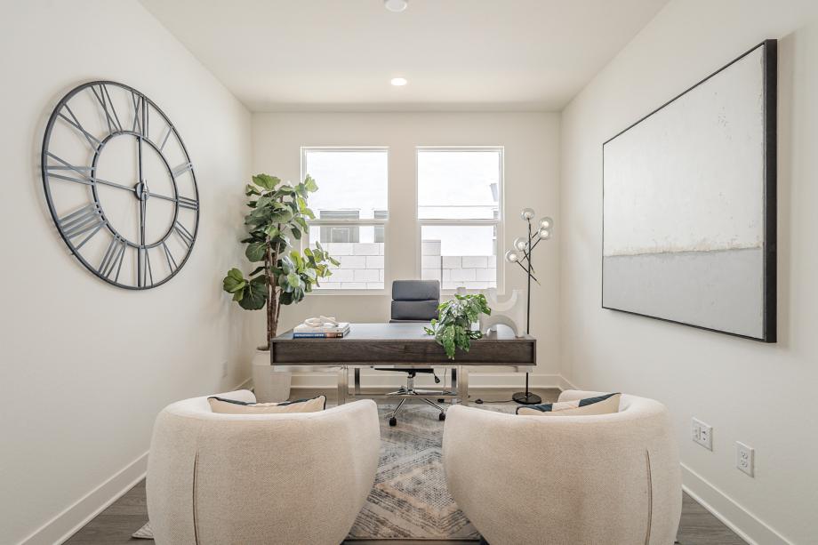 Beautiful home office space with endless design possibilities