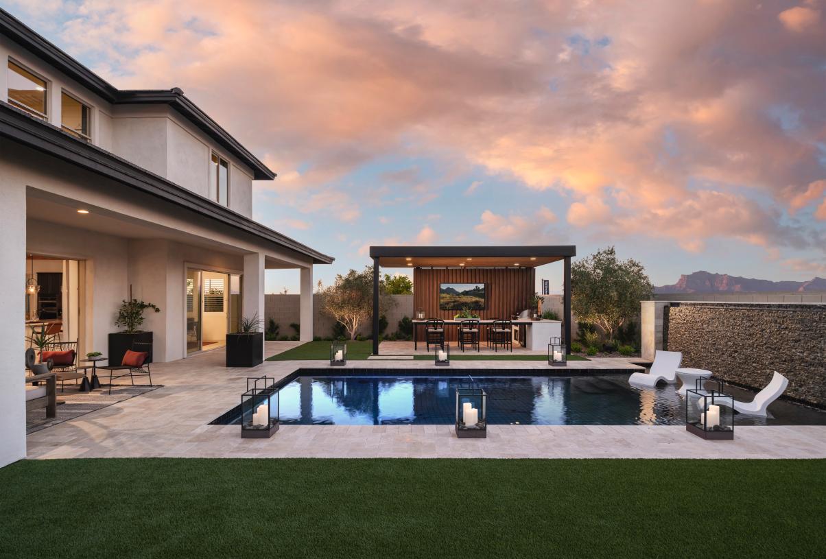 Spacious backyards ideal for outdoor entertaining