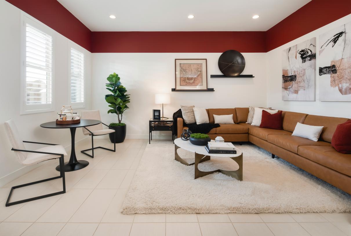 Attached guest casita with spacious private living area