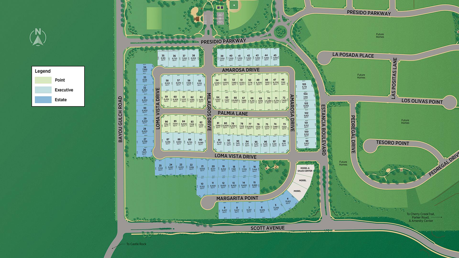 New Luxury Homes for Sale in Parker, CO Allison Ranch Estate Collection