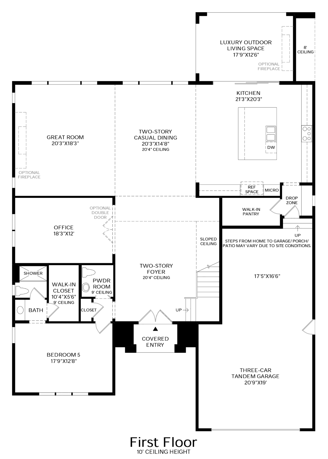 1st Floor Floor Plan