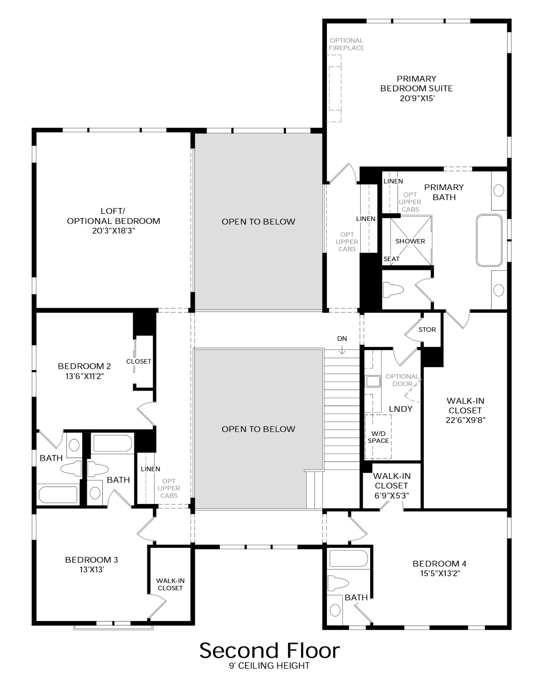 2nd Floor Floor Plan