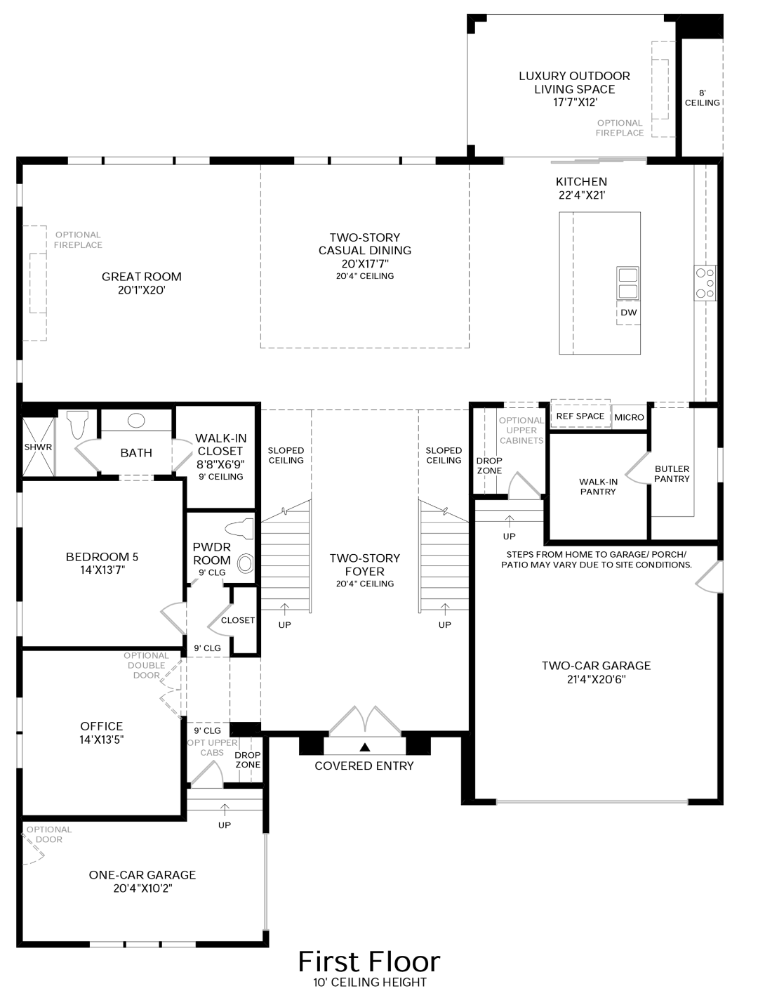 1st Floor Floor Plan