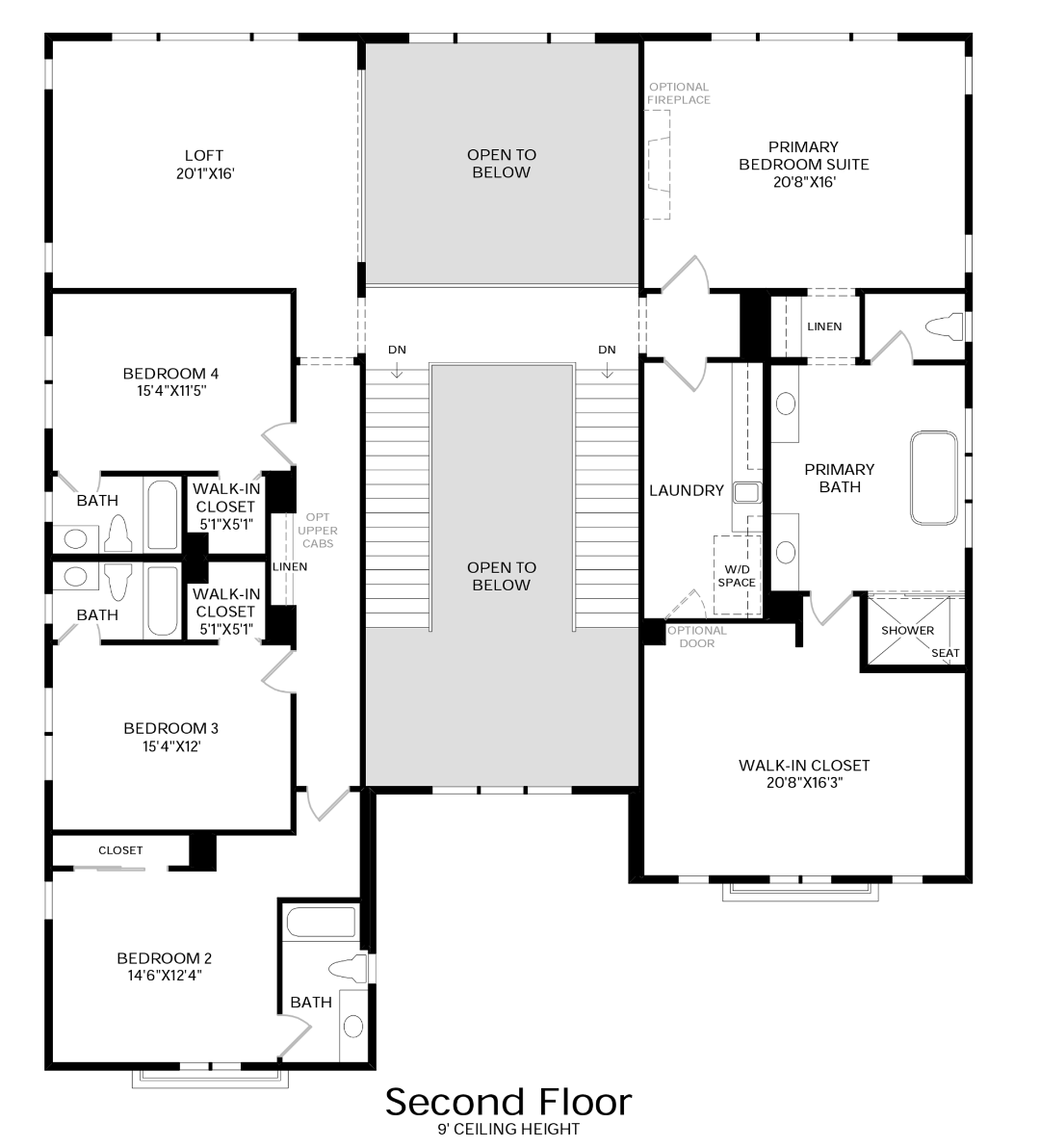 2nd Floor Floor Plan