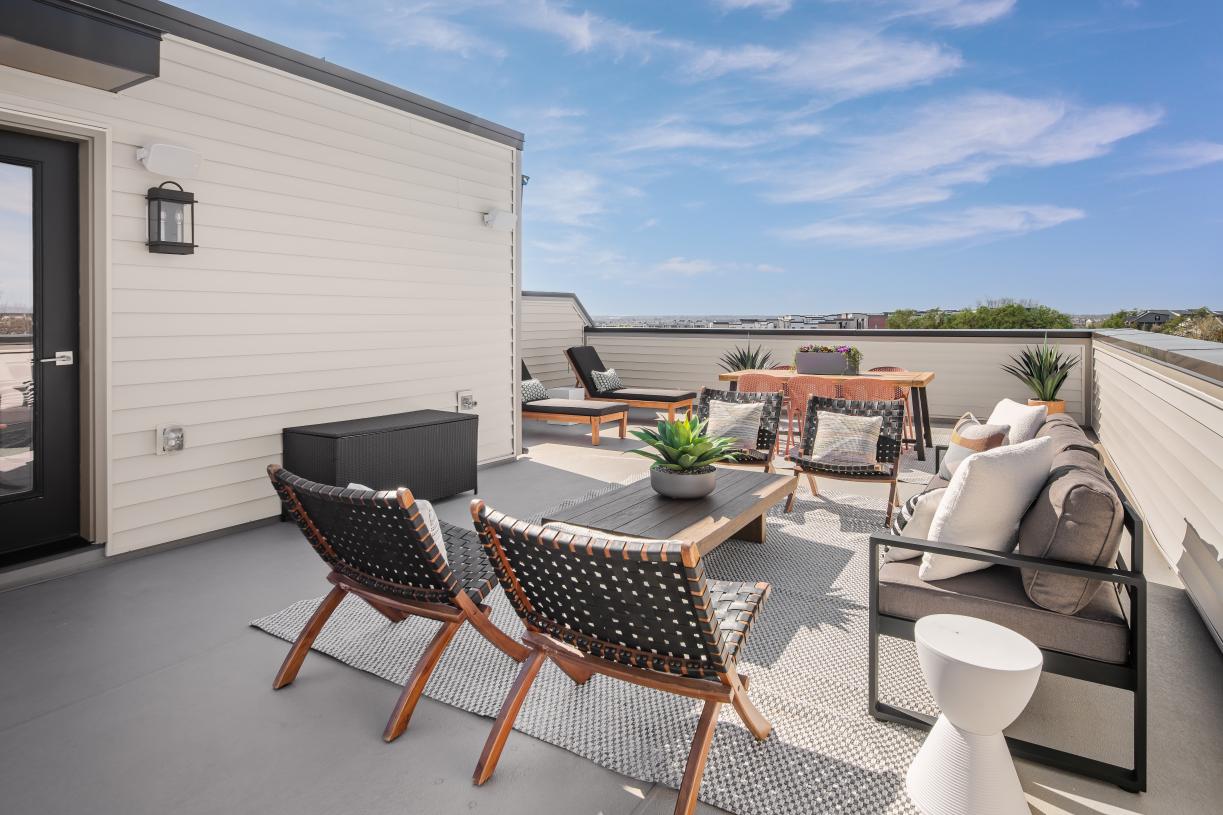 Walney rooftop terrace