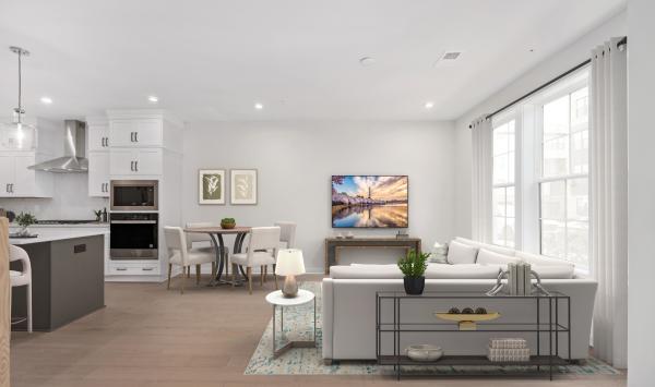 Representative Photo - Open-concept living