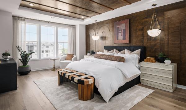 Primary bedroom features large walk-in closet