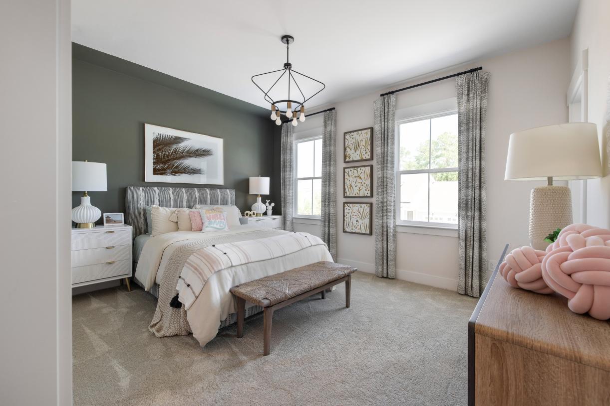 Sizable secondary bedrooms with abundant natural light