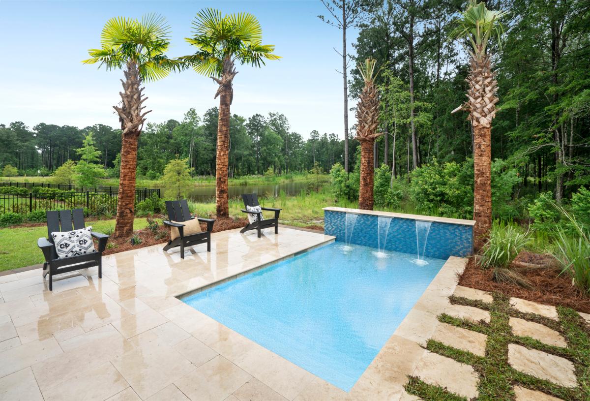 Sizable backyard spaces for outdoor entertainment