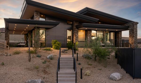 Iron Ore Cottage Front Exterior