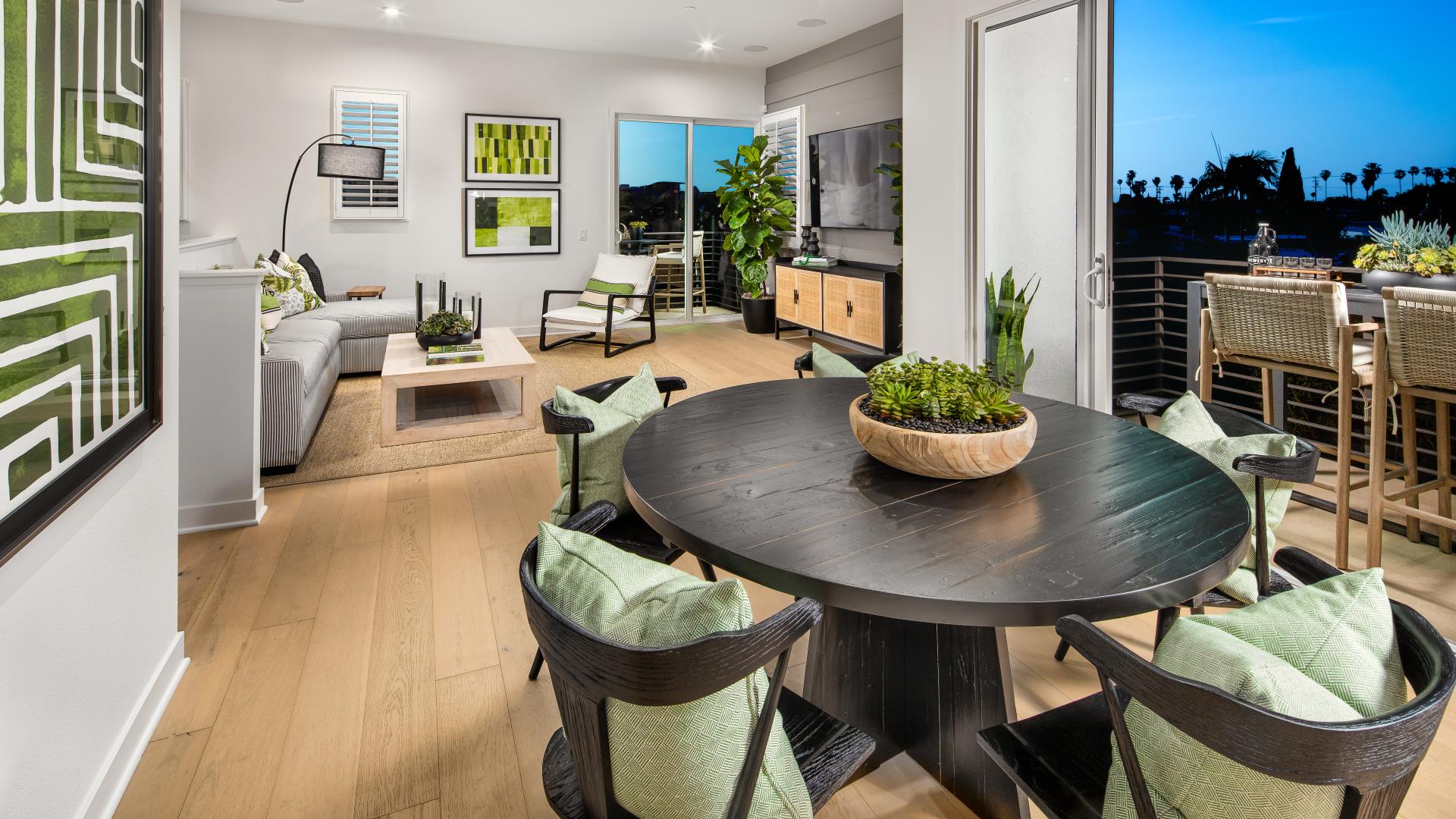Open floor plan for spacious living