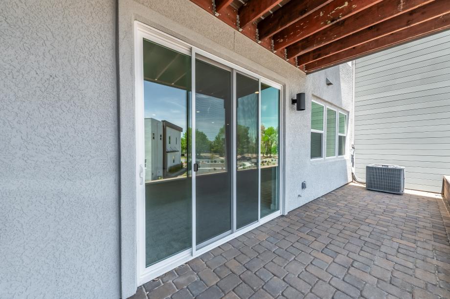 Covered patio ideal for outdoor living