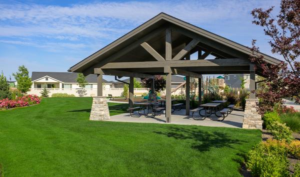 Pool pavilion