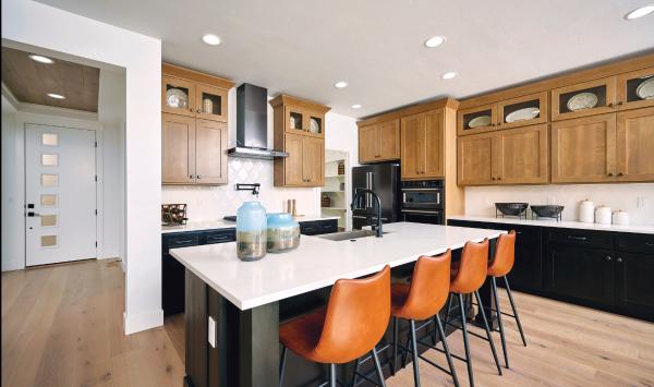 Representative Photo - Generous kitchen island provides a centerpiece for entertaining