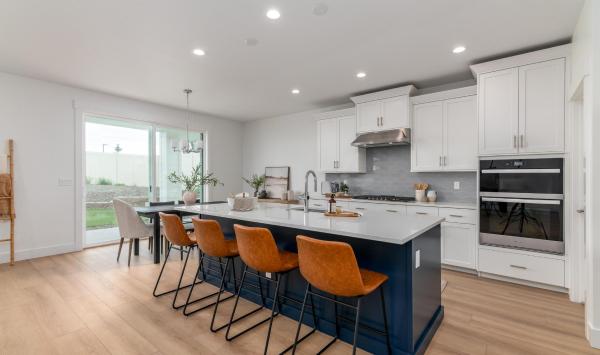 Warm inviting kitchen