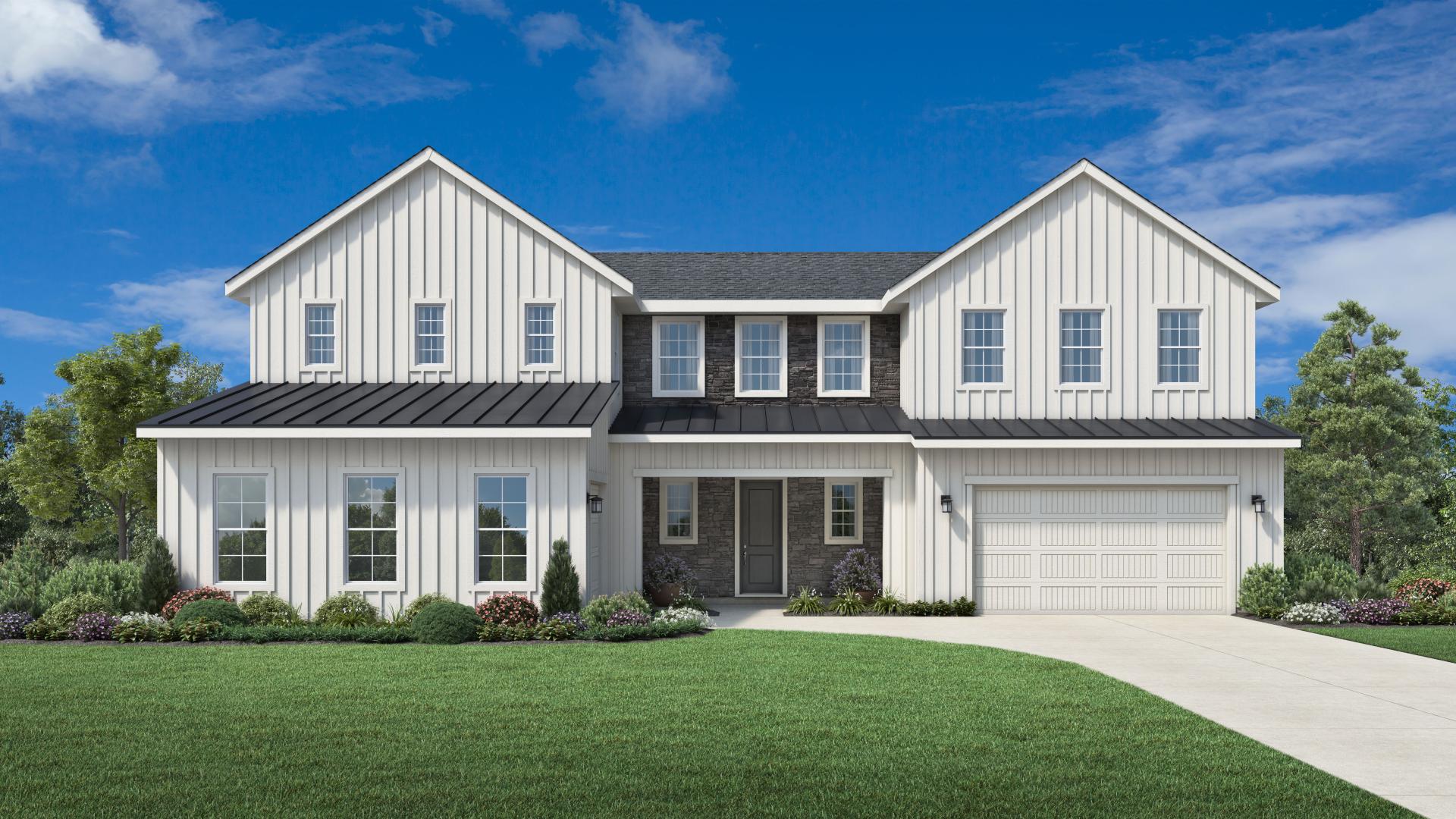 Alexandria Model Home Design in Toll Brothers at Collina Vista