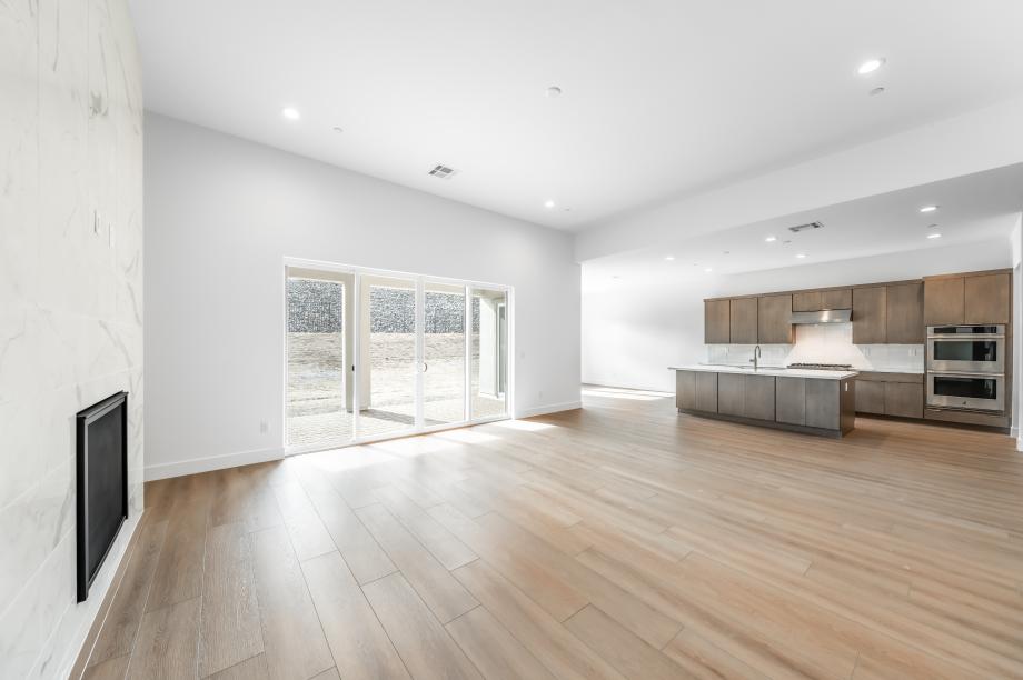 Open-concept floor plan ideal for indoor-outdoor living