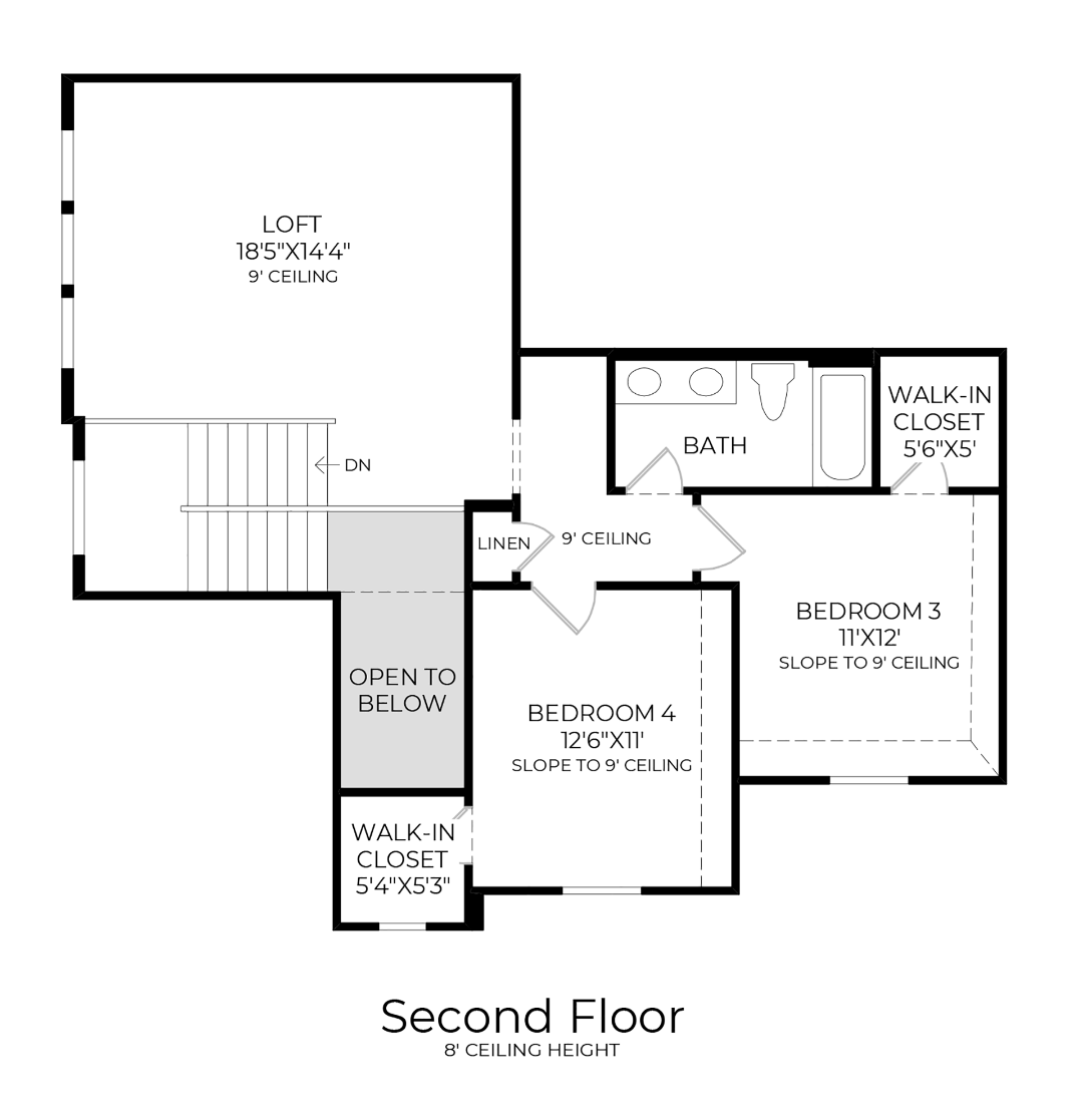 2nd Floor Floor Plan