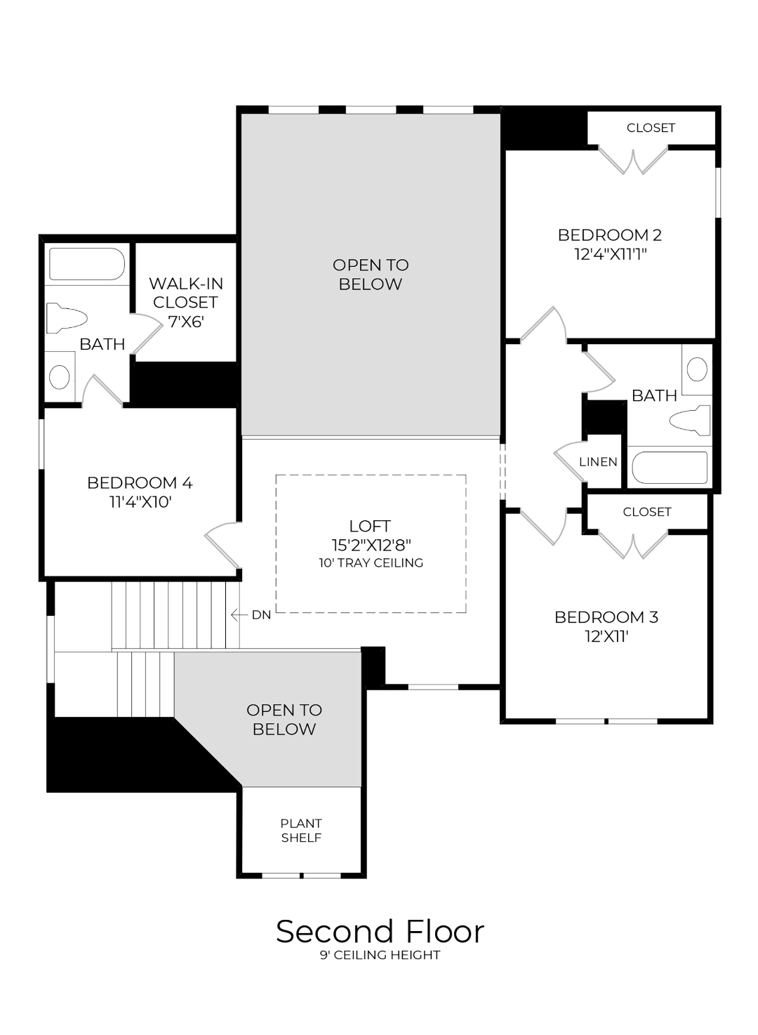 2nd Floor Floor Plan