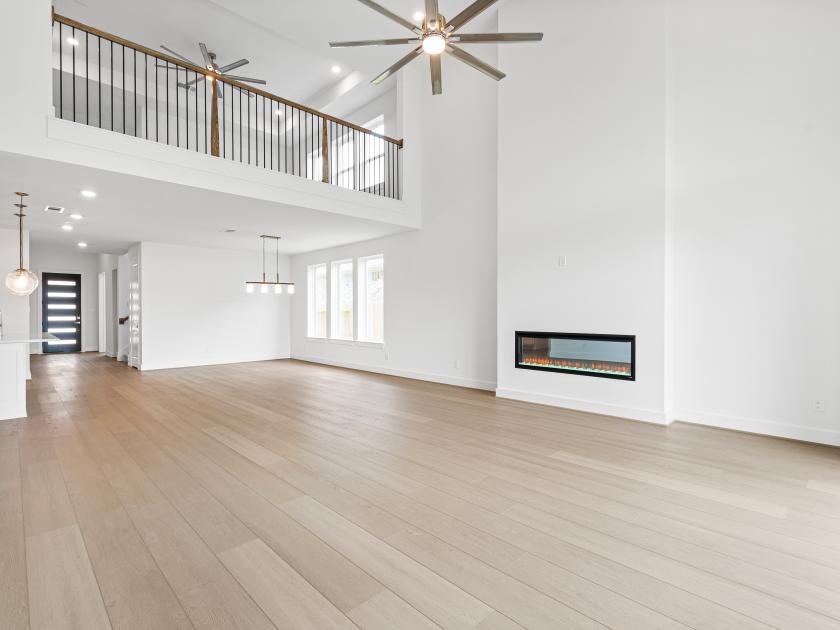 Open-concept floor plan ideal entertaining