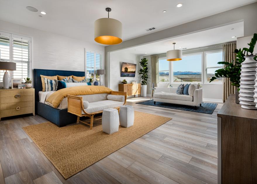 Primary bedroom suite