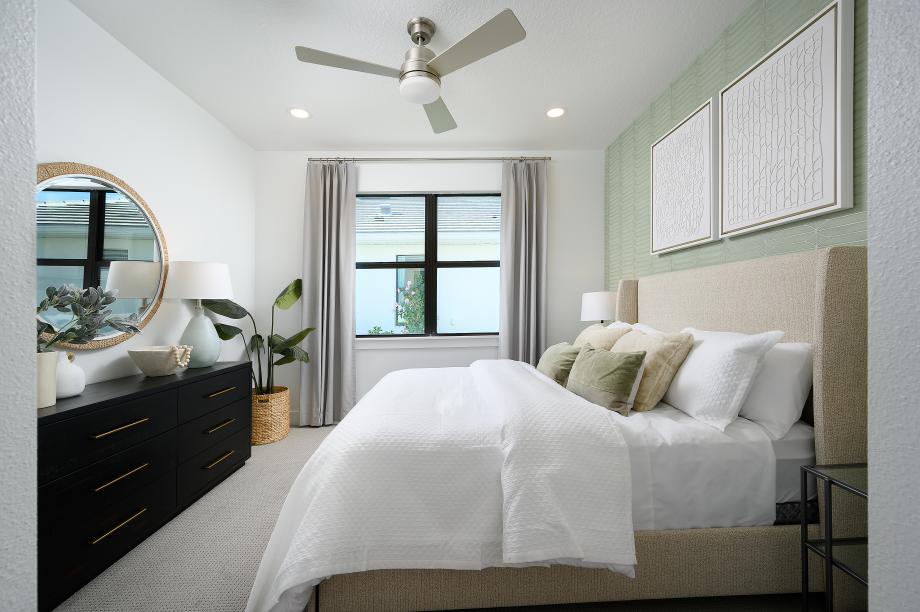 Welcoming secondary bedrooms perfect for overnight family or friends