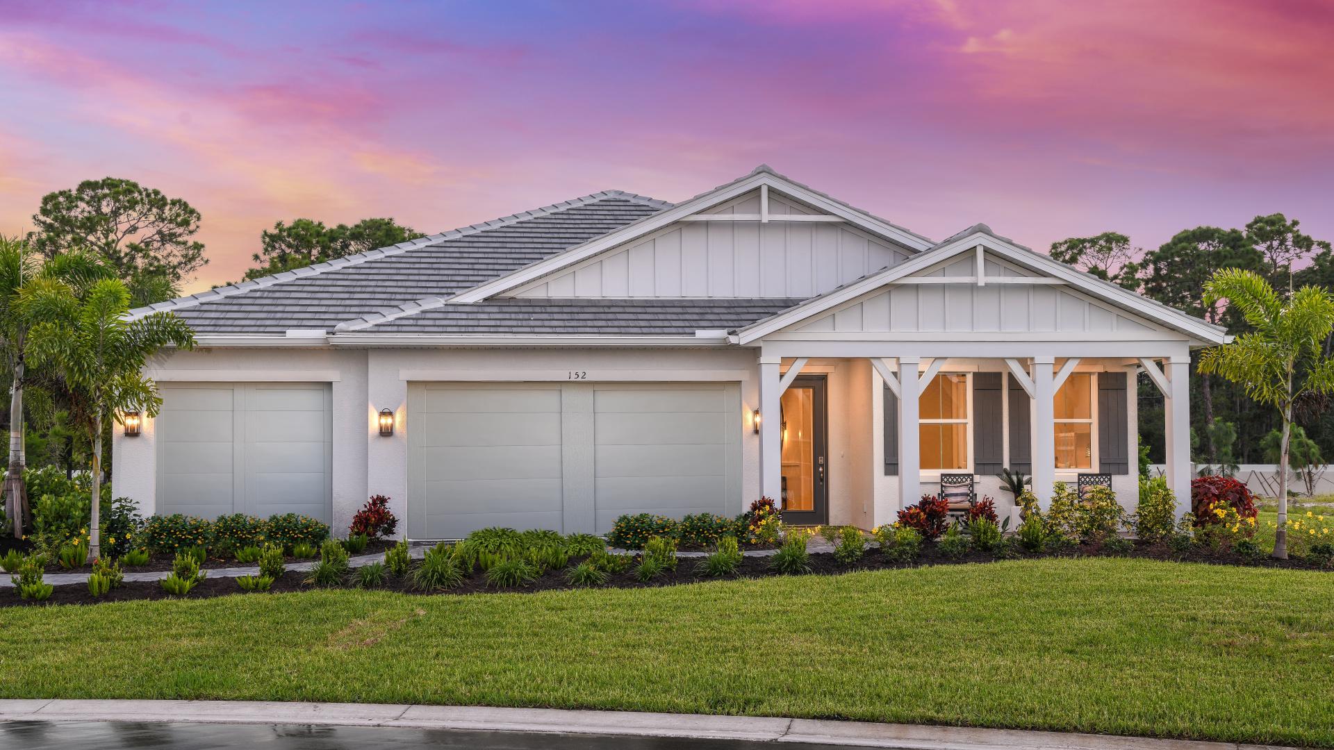 One- and two-story home designs