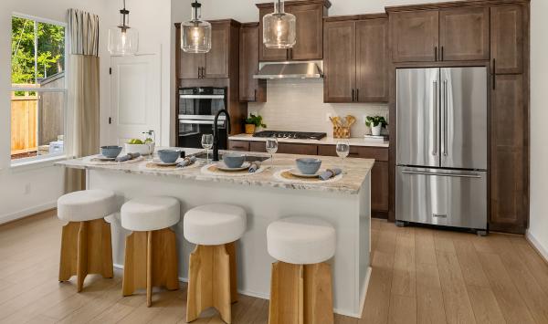 Kitchen of the Meissa home design