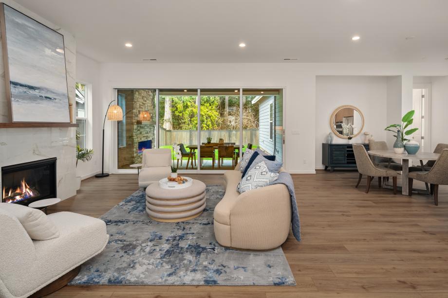 Bright, open great room