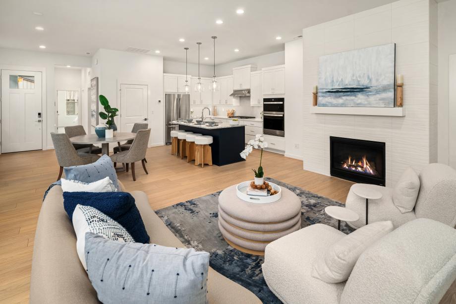 Covered patio off of the great room