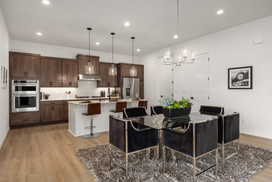 Open-concept living area