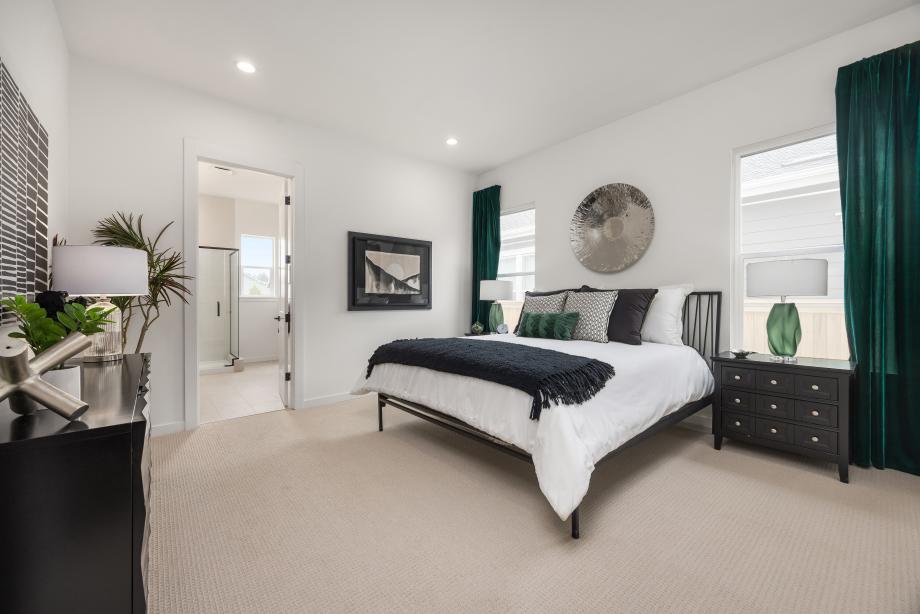 Expansive primary suite retreat