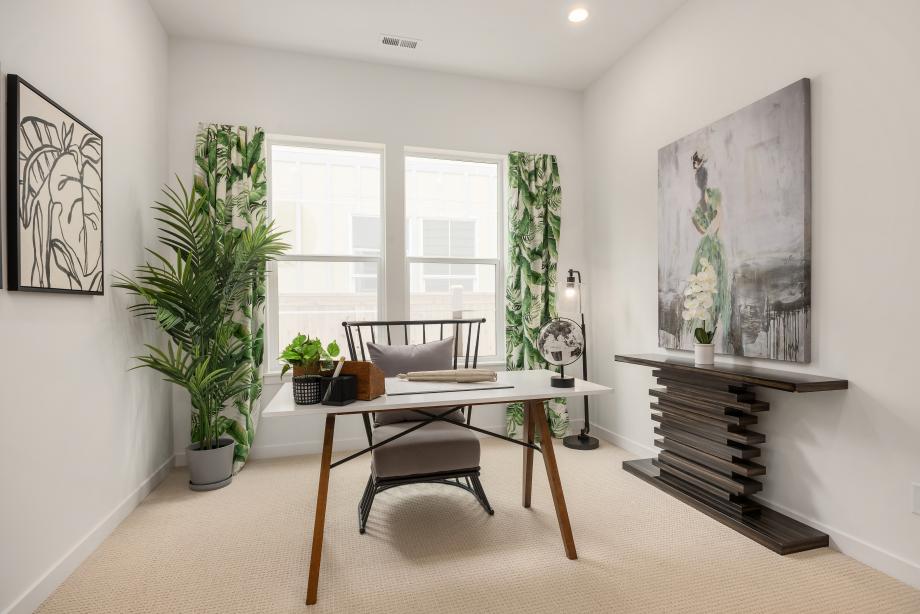 Flex space is ideal for an office