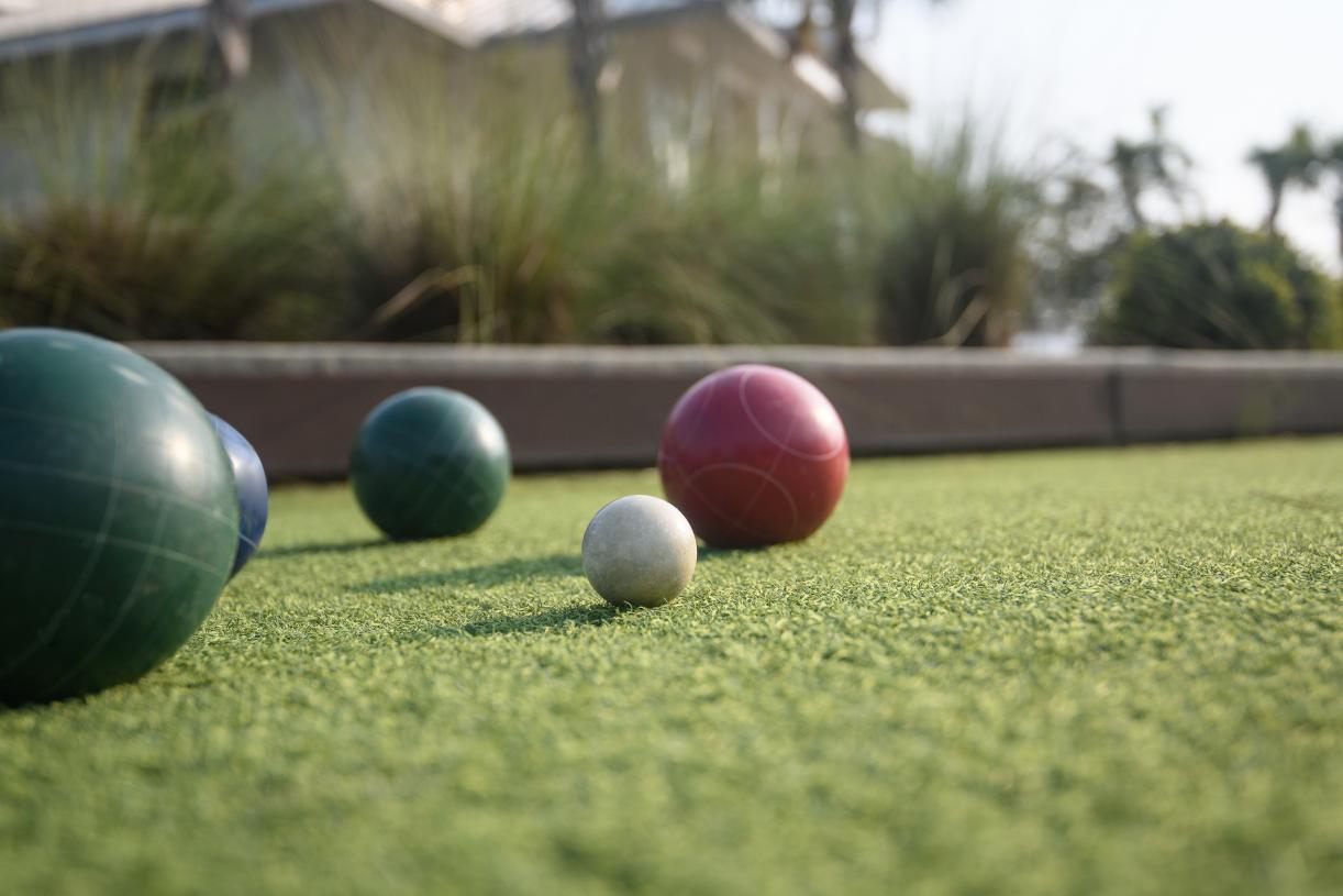Bocce course