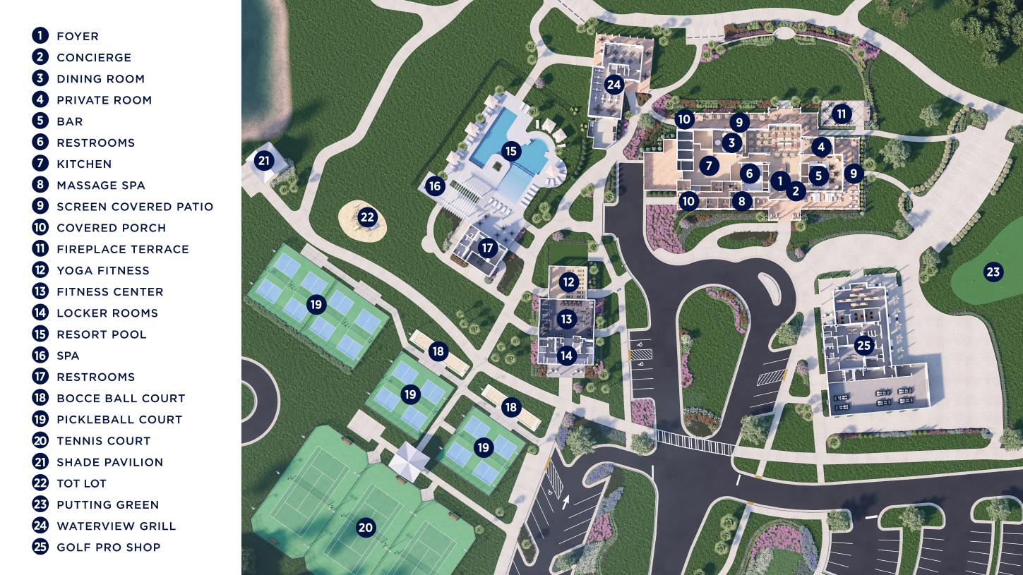 Incredible, thoughtfully planned amenities