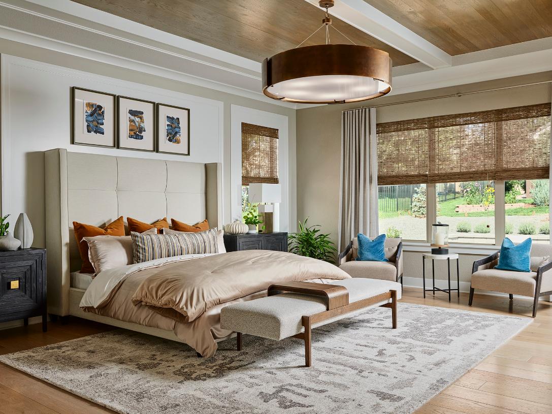 Sophisticated primary bedrooms