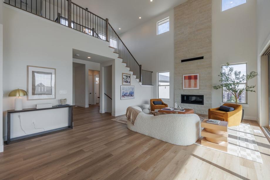 Stunning two-story great room