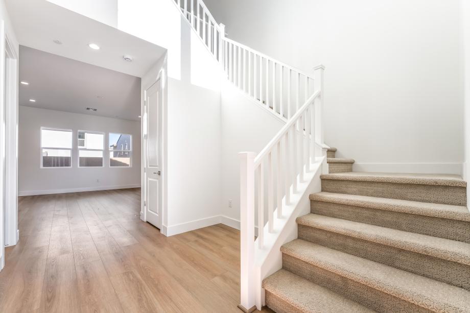 Welcoming entry foyer