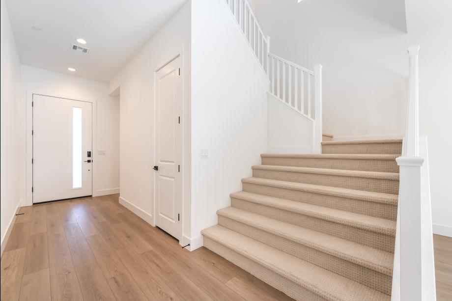 Welcoming entry foyer