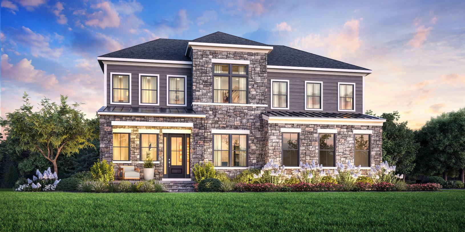 Toll Brothers at Dix Hills The Sagamore Home Design